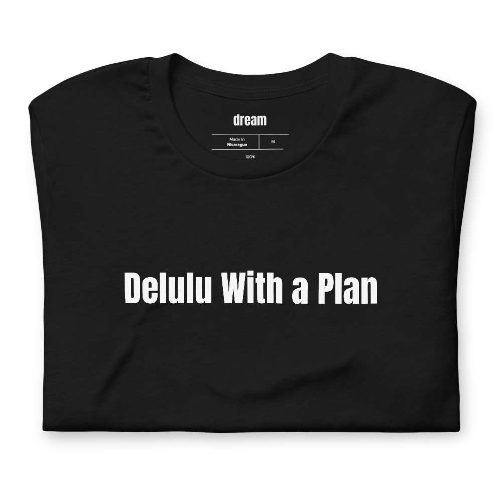 Delulu With a Plan - Delulu Dating t-shirt
