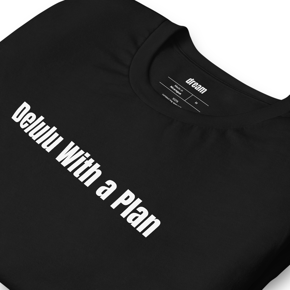 Delulu With a Plan - Delulu Dating t-shirt