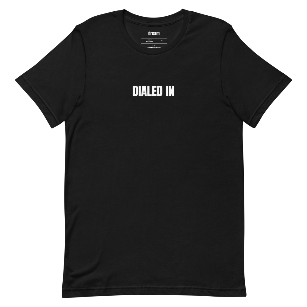 DIALED IN - Espresso Culture t-shirt