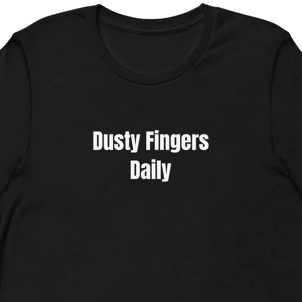 Dusty Fingers Daily - Vintage Vinyl Collector t-shirt