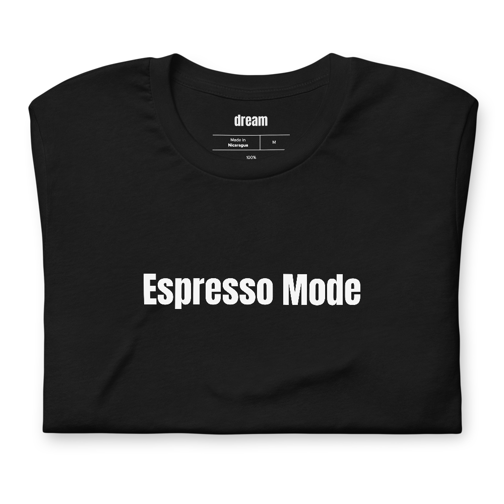 Espresso Mode