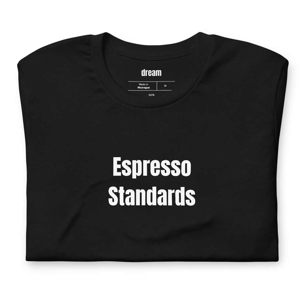 Espresso Standards