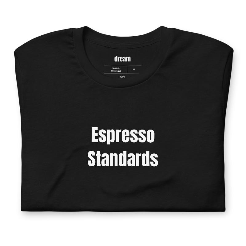 Espresso Standards