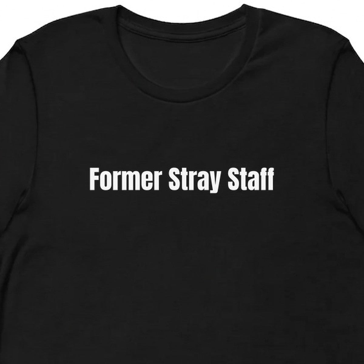 Former Stray Staff - Rescue Dog Parent t-shirt
