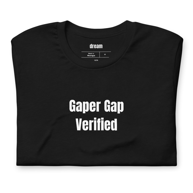 Gaper Gap Verified - Unassigned t-shirt
