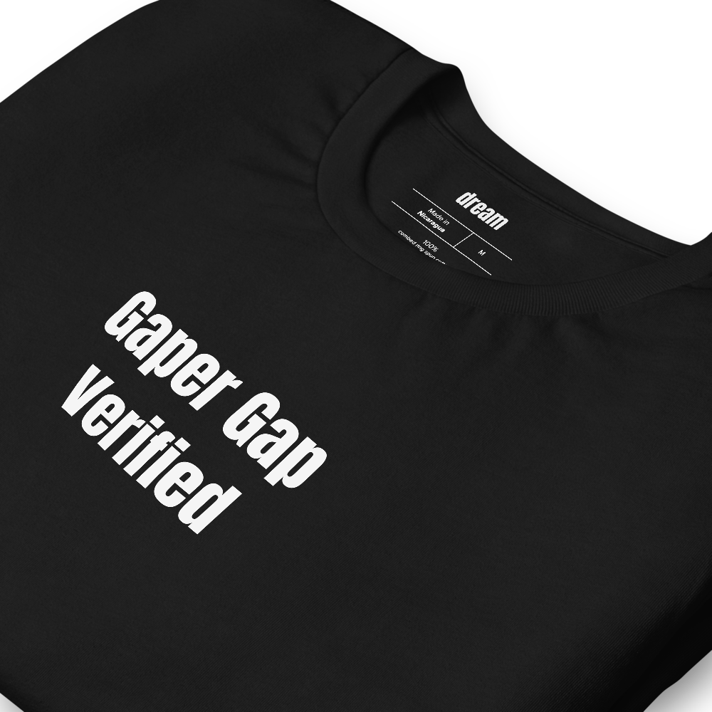 Gaper Gap Verified - Unassigned t-shirt