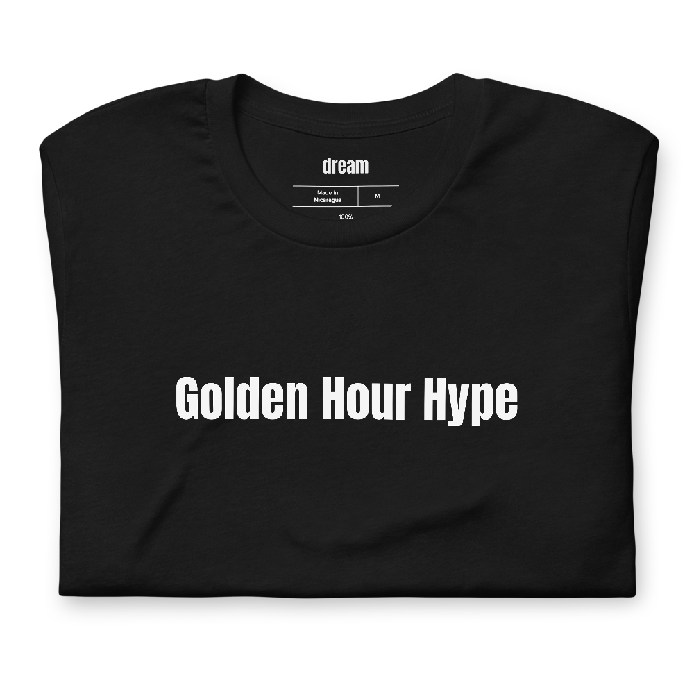 Golden Hour Hype