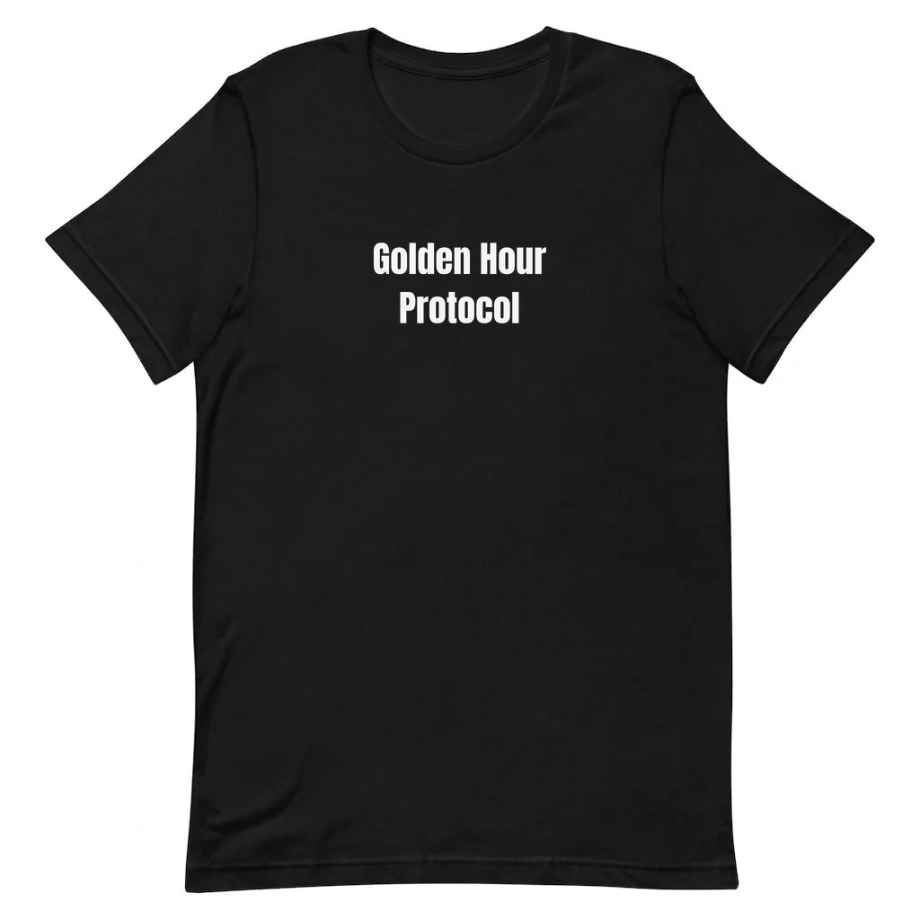 Golden Hour Protocol - Sunset Chasing t-shirt