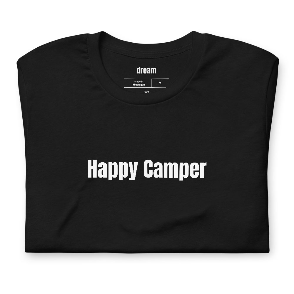 Happy Camper - Camping t-shirt