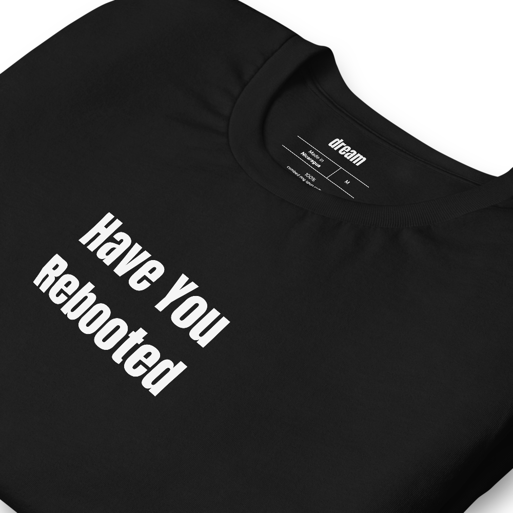 Have You Rebooted