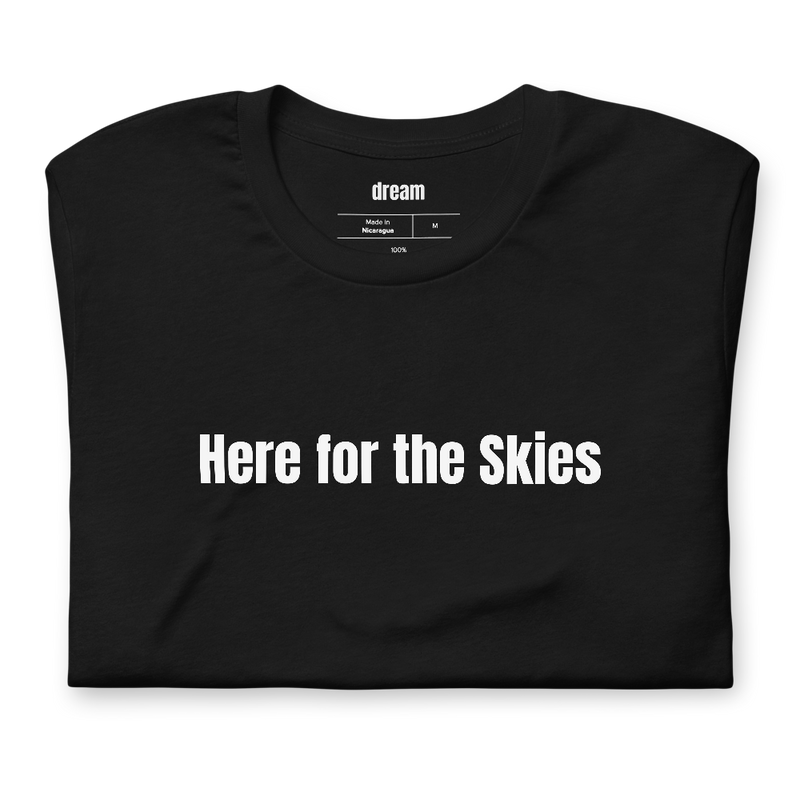 Here for the Skies