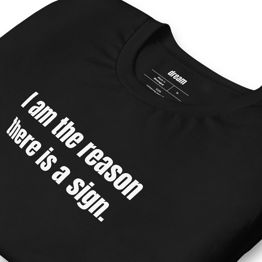 I am the reason there is a sign.
