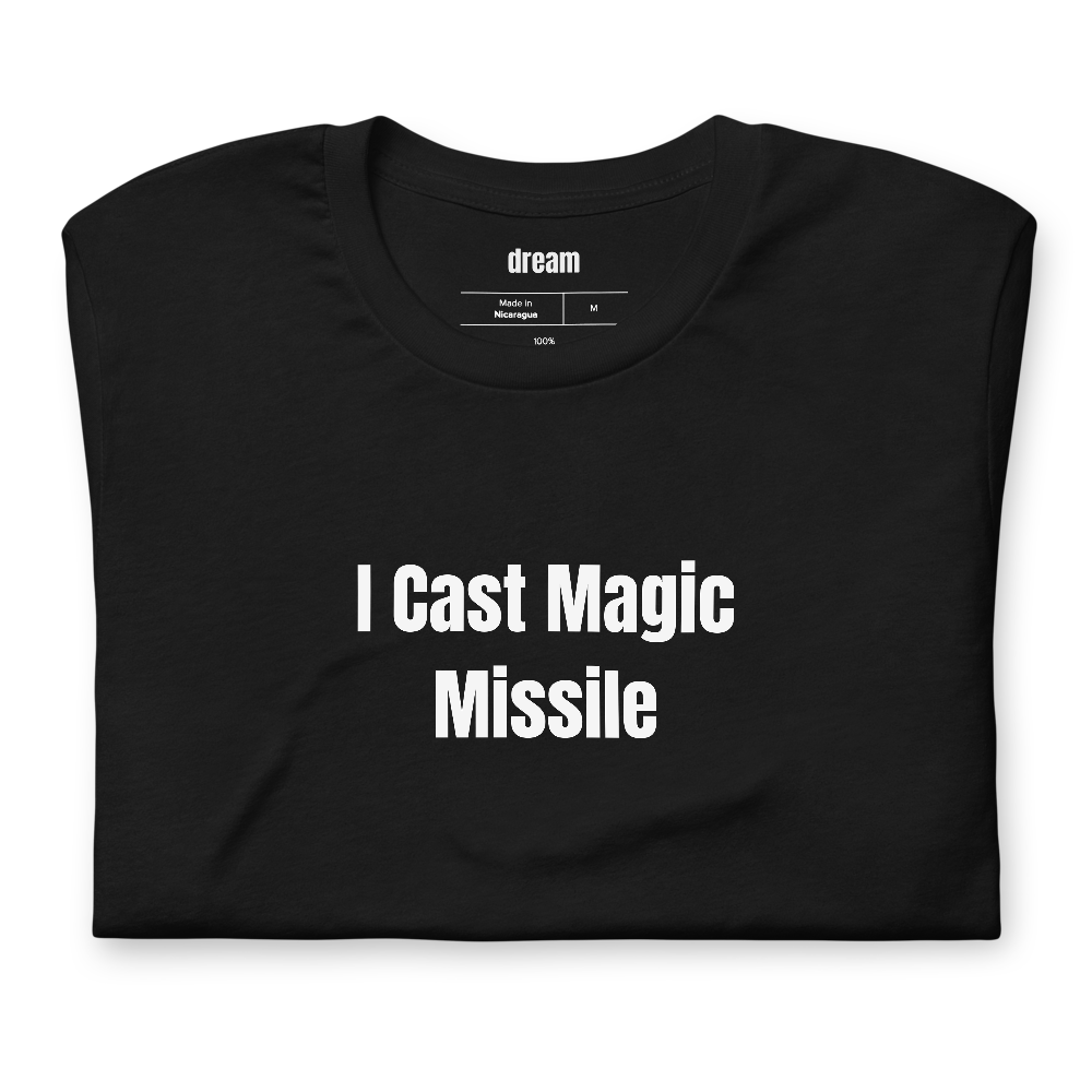 I Cast Magic Missile