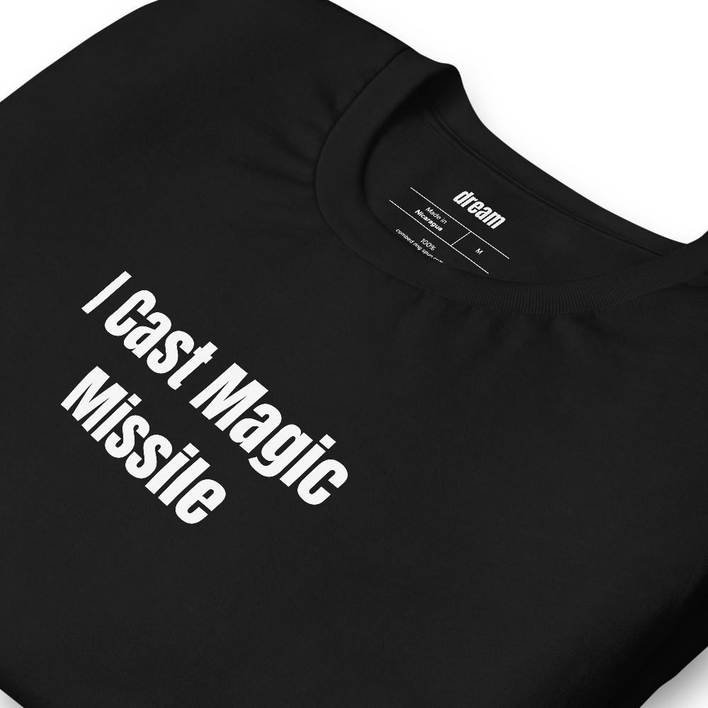 I Cast Magic Missile