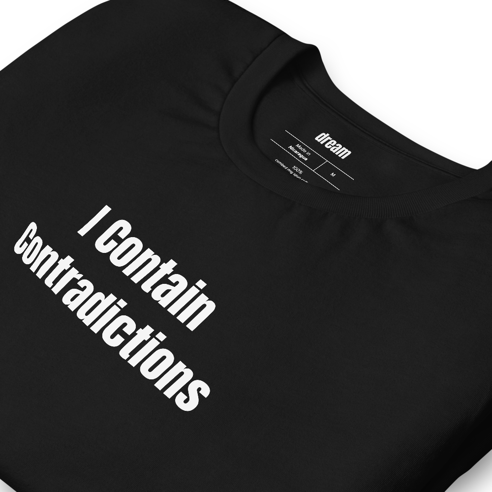 I Contain Contradictions