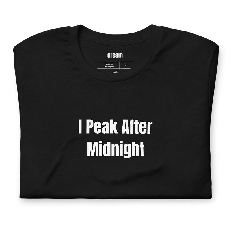 I Peak After Midnight