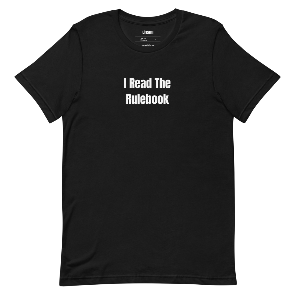 I Read The Rulebook