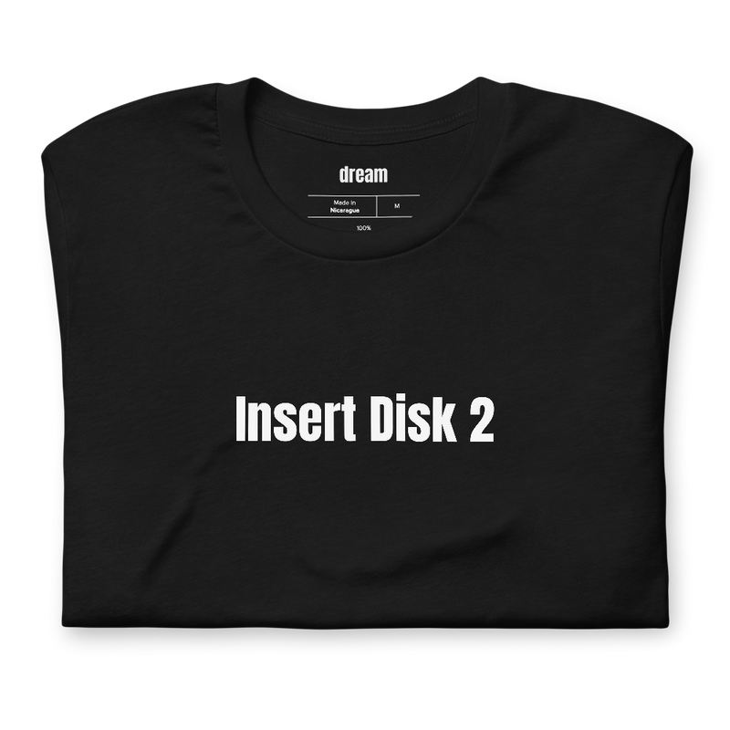 Insert Disk 2