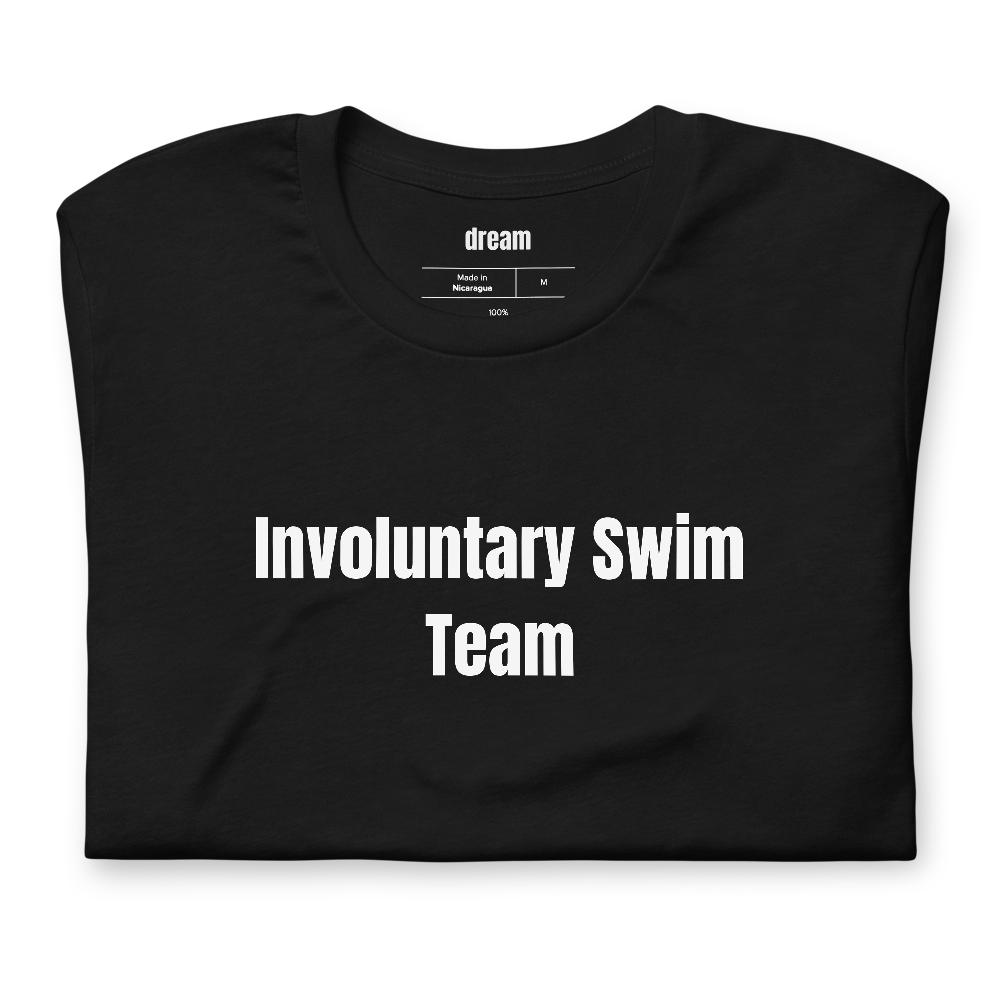 Involuntary Swim Team - Whitewater Kayaking t-shirt