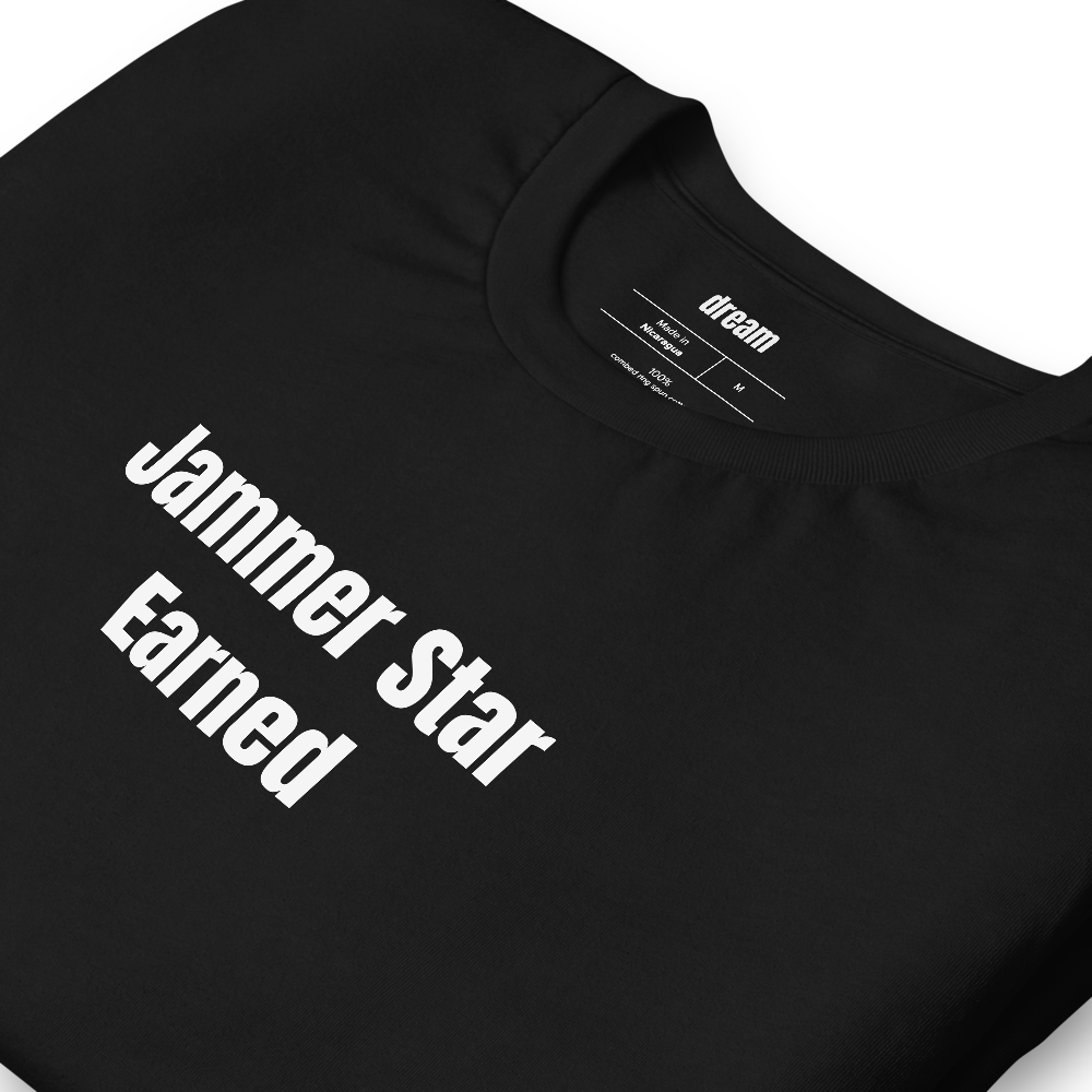 Jammer Star Earned - Roller Derby t-shirt