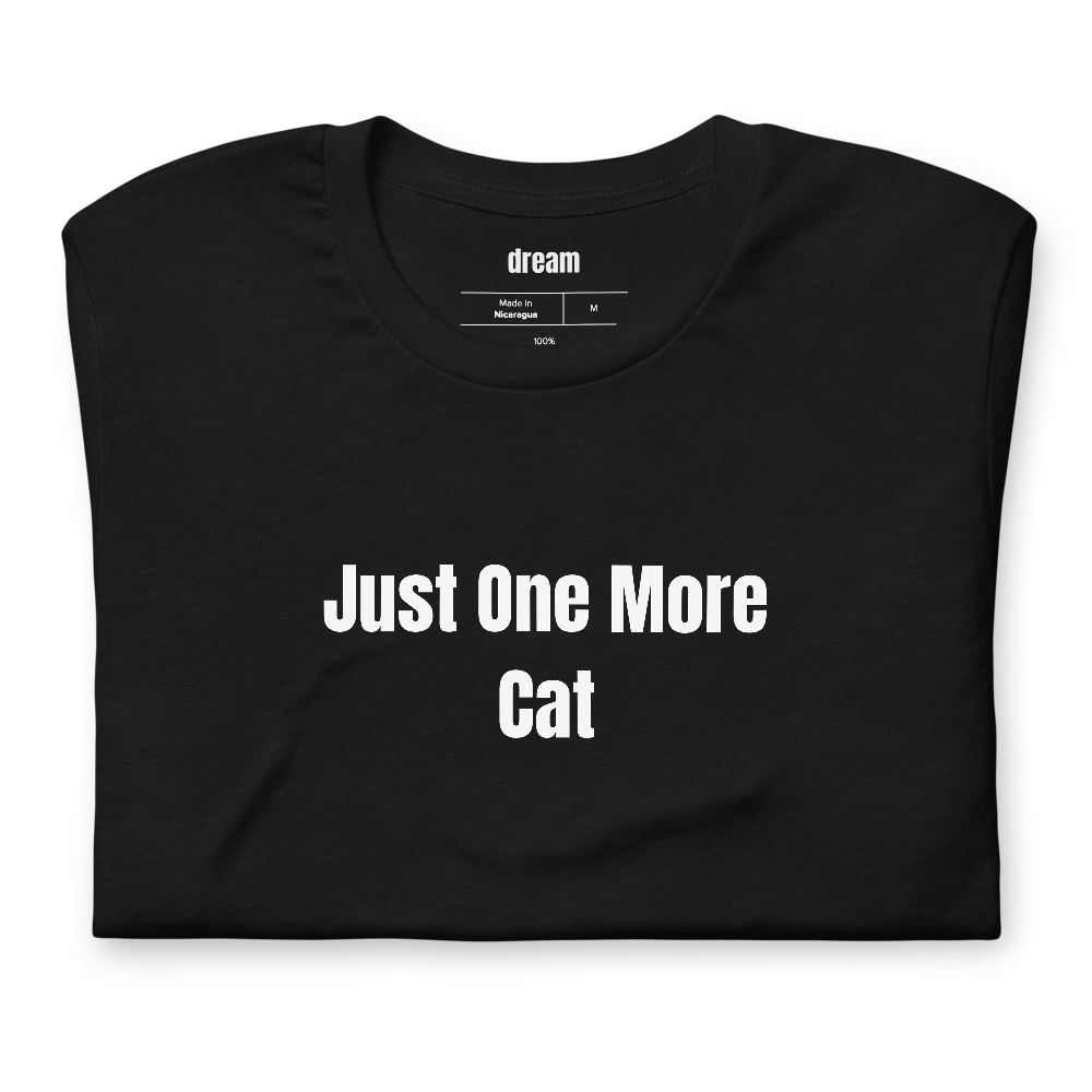 Just One More Cat
