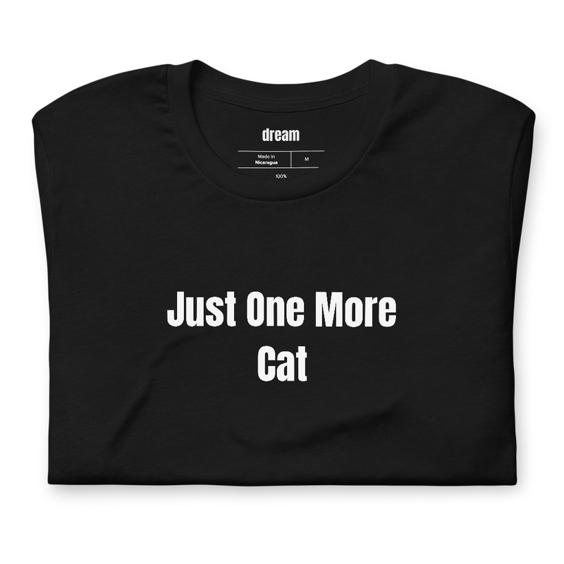 Just One More Cat