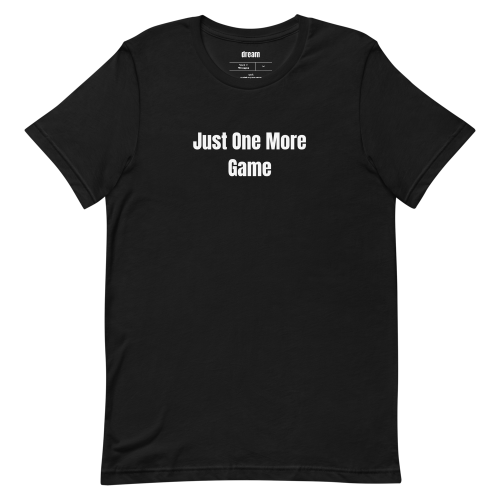 Just One More Game - Pickleball Player Pride t-shirt