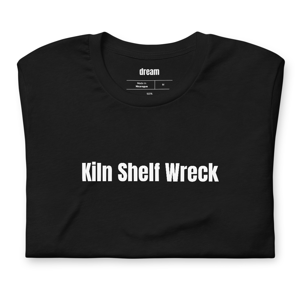 Kiln Shelf Wreck - Pottery t-shirt