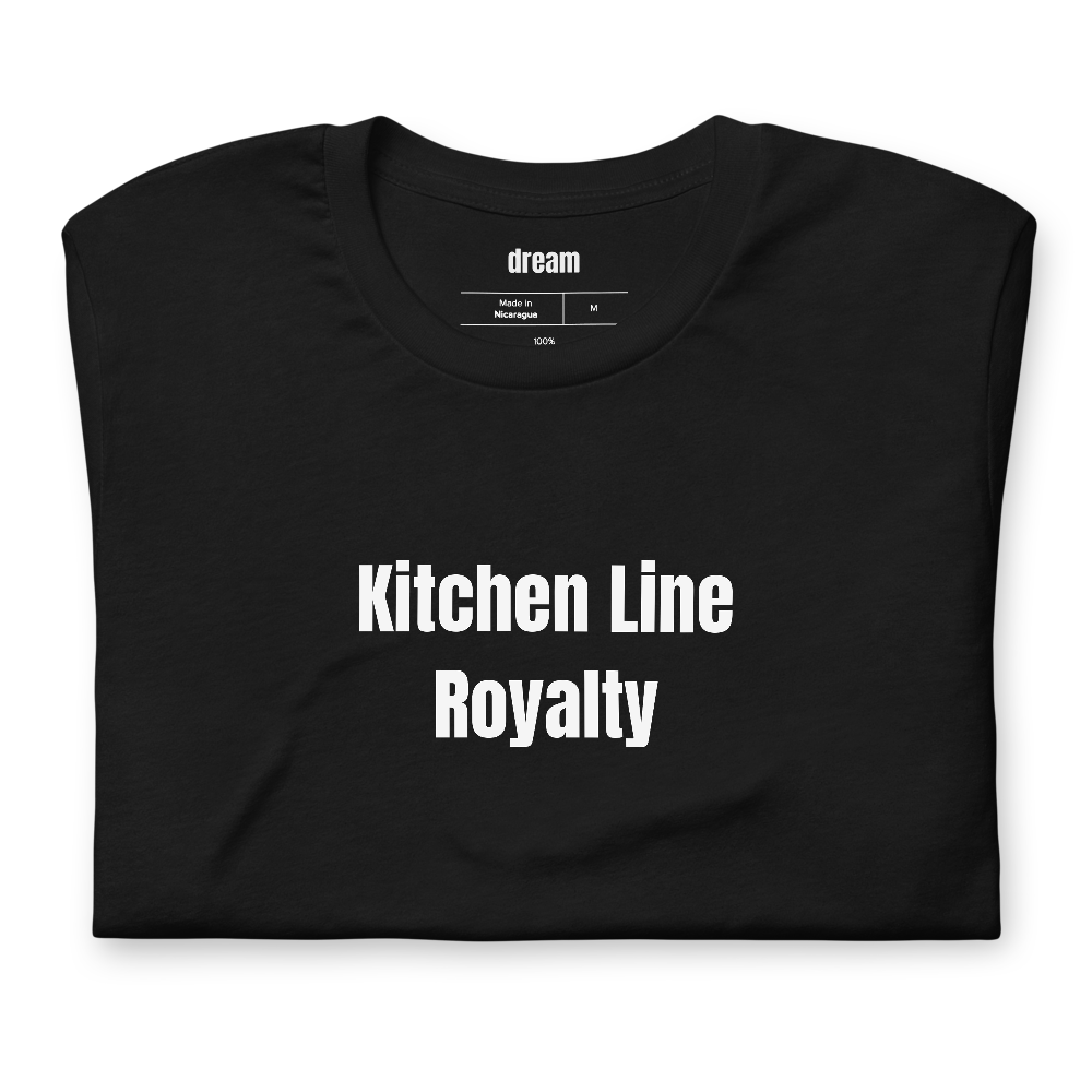 Kitchen Line Royalty - Pickleball Player Pride t-shirt