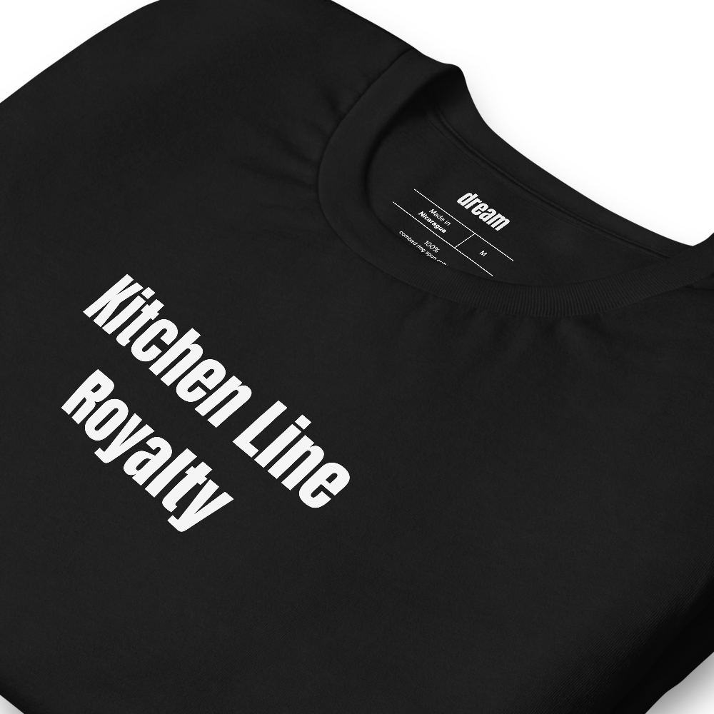 Kitchen Line Royalty - Pickleball Player Pride t-shirt