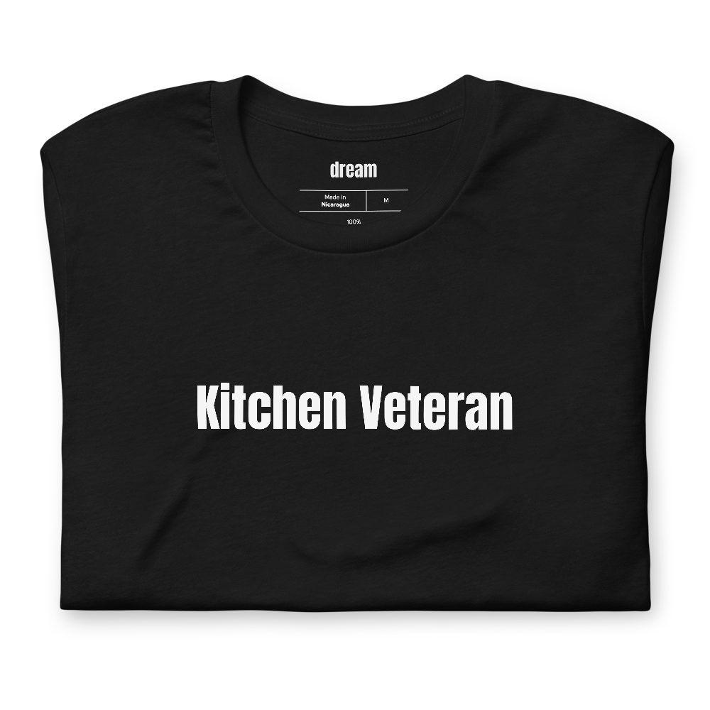 Kitchen Veteran - Pickleball Player Pride t-shirt