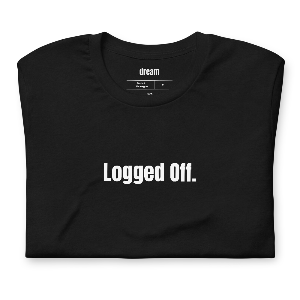 Logged Off.