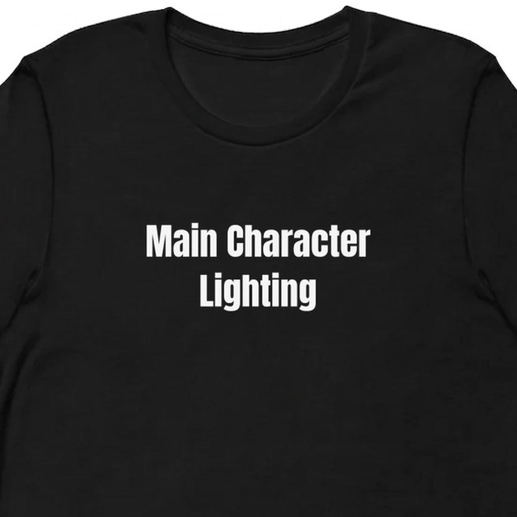 Main Character Lighting - Sunset Chasing t-shirt