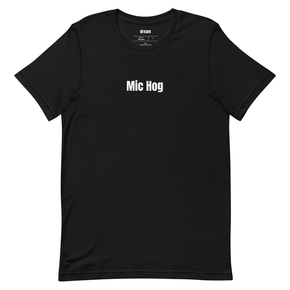 Mic Hog - Karaoke t-shirt