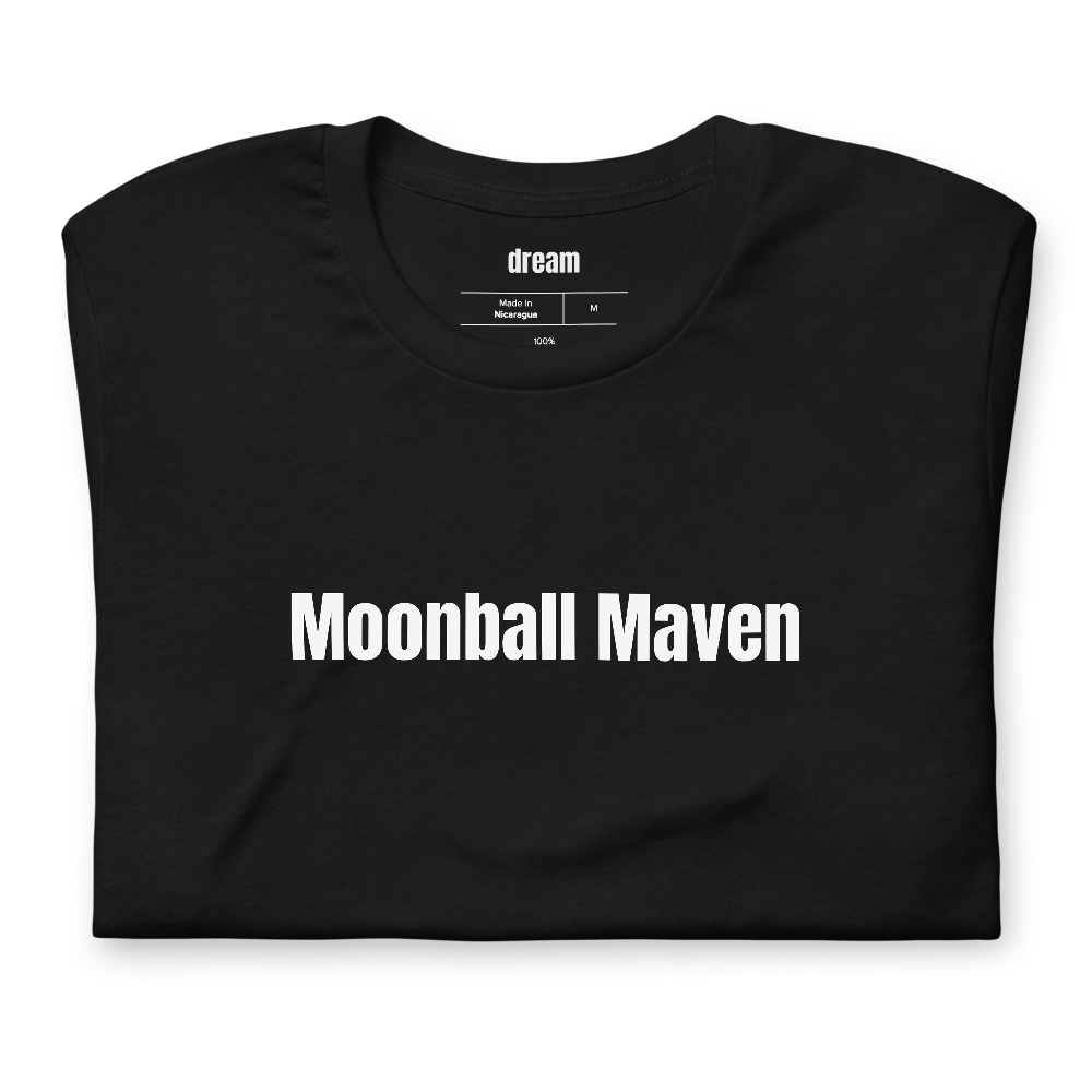 Moonball Maven - Court Language t-shirt