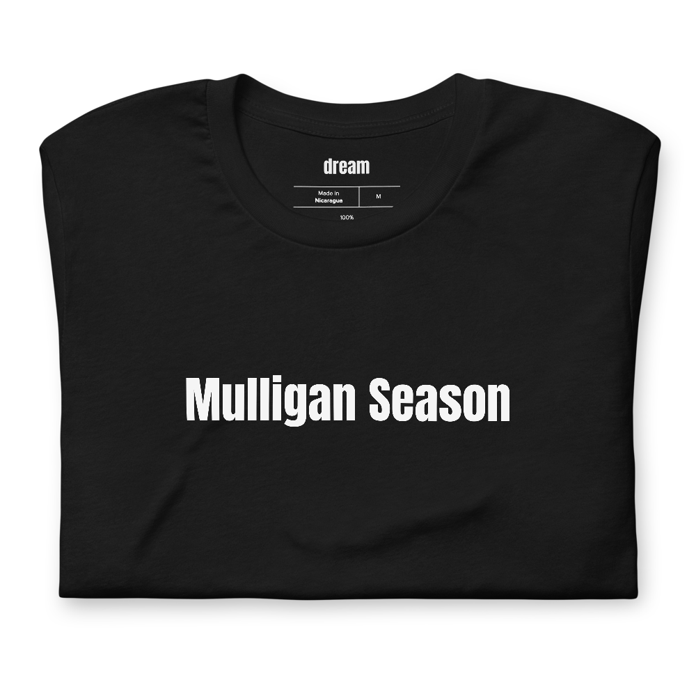 Mulligan Season - Golf Dads t-shirt