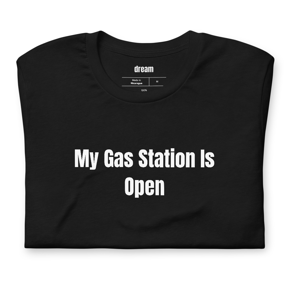 My Gas Station Is Open