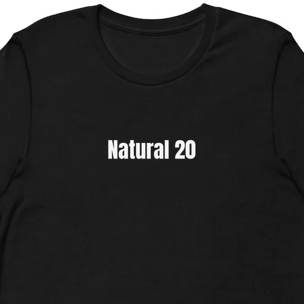 Natural 20 - Tabletop Gaming t-shirt