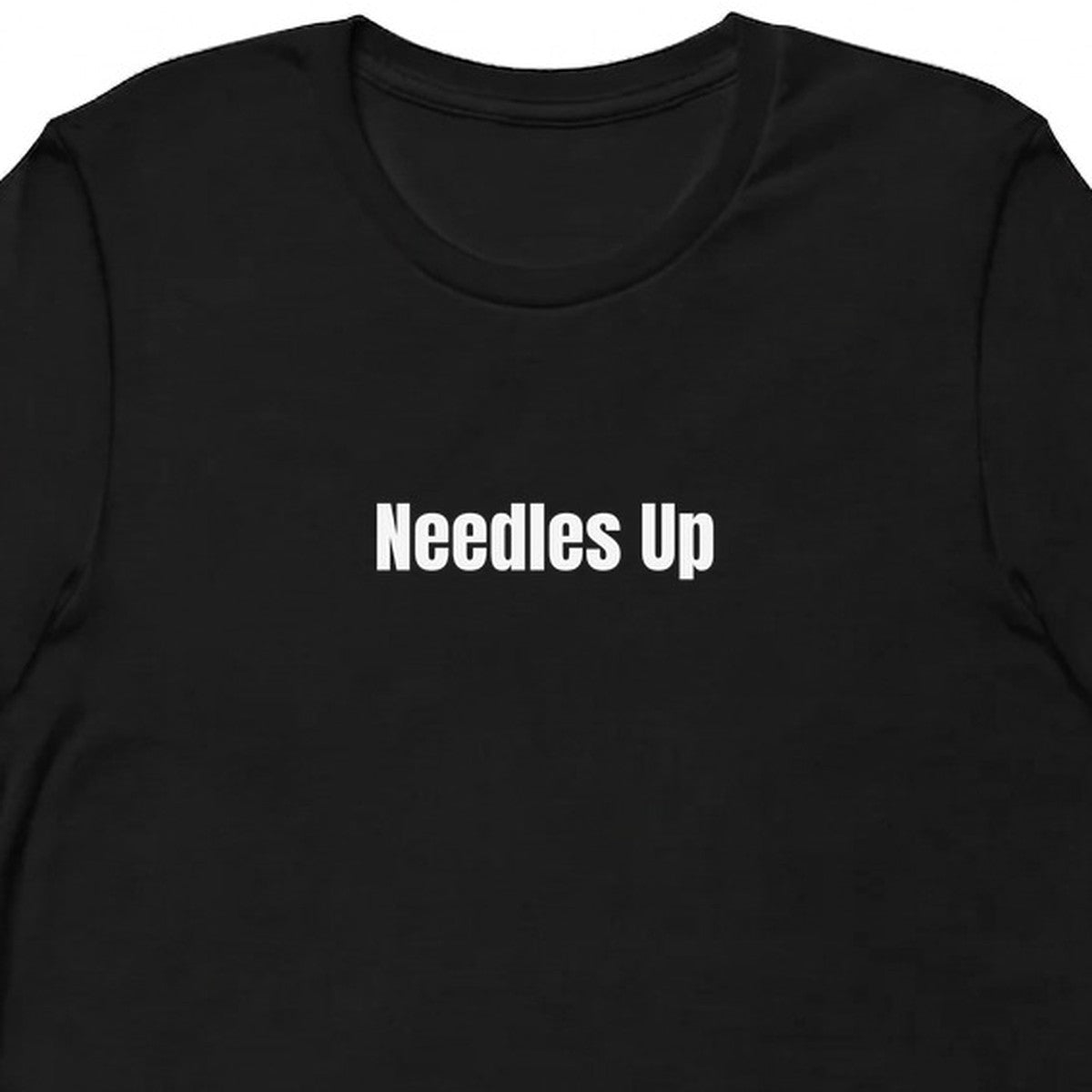 Needles Up - Vintage Vinyl Collector t-shirt