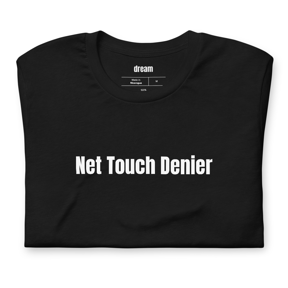 Net Touch Denier - Rec Volleyball t-shirt