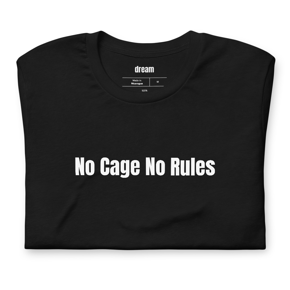 No Cage No Rules