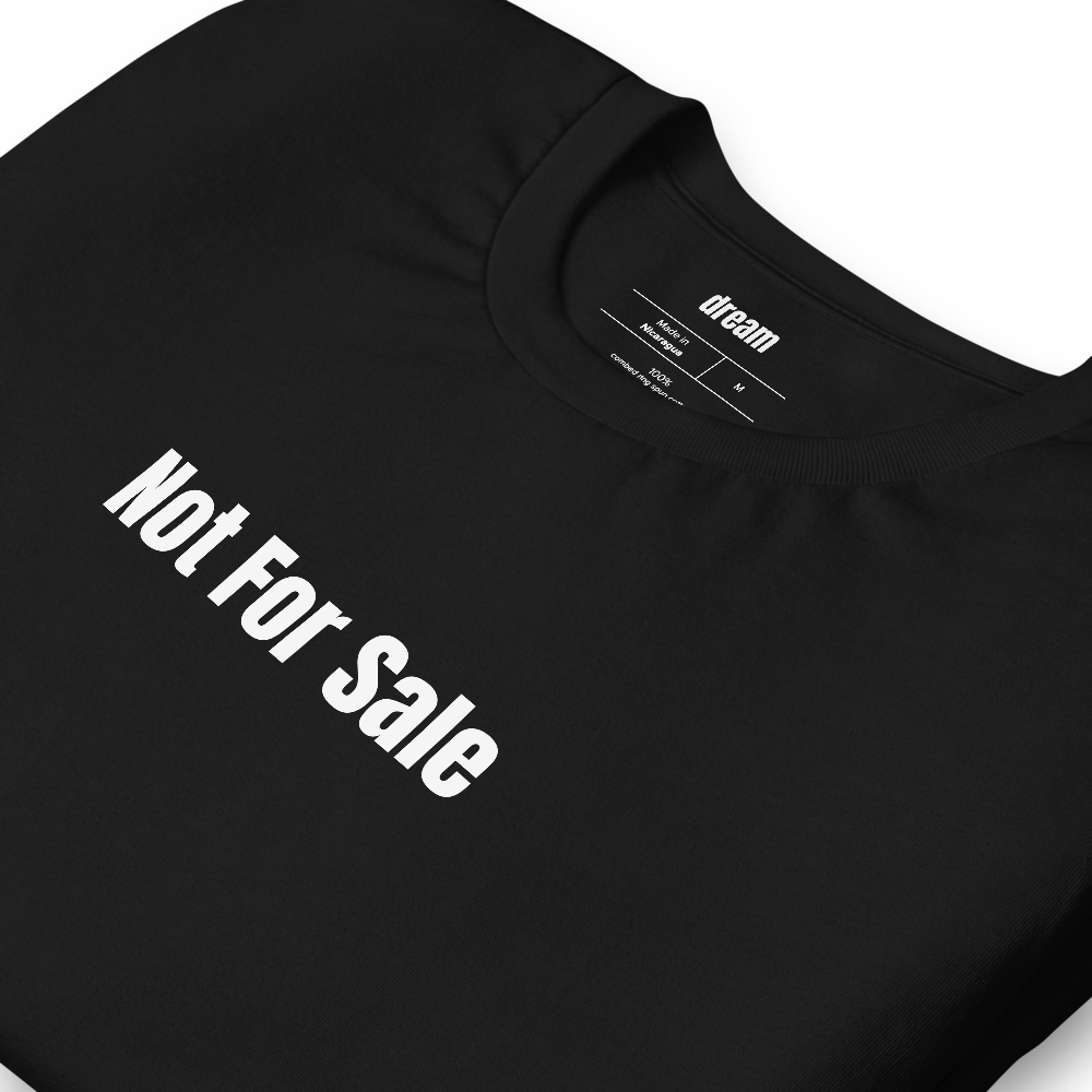 Not For Sale