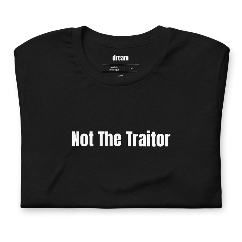 Not The Traitor