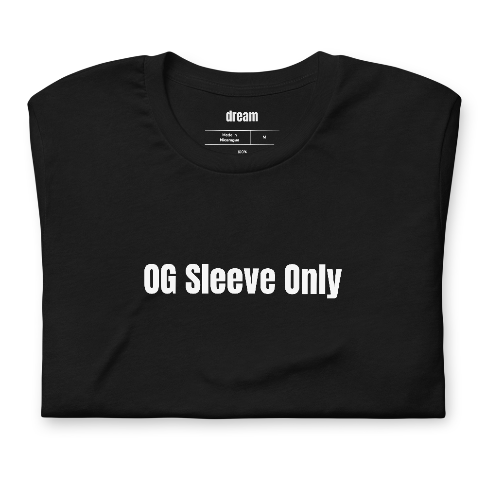 OG Sleeve Only