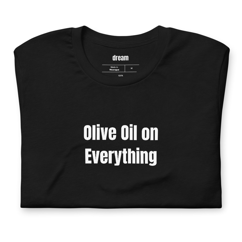 Olive Oil on Everything - Tomato Girl Summer t-shirt