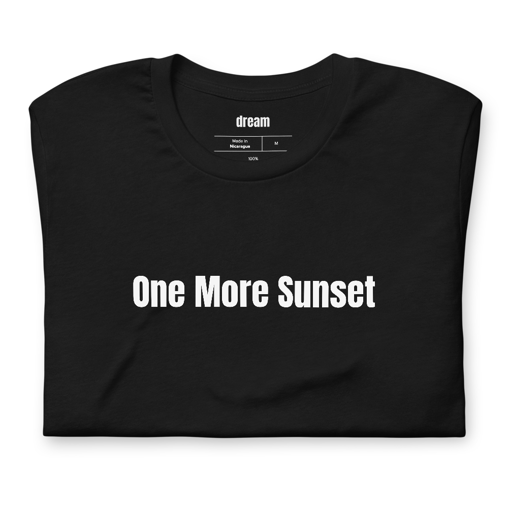 One More Sunset