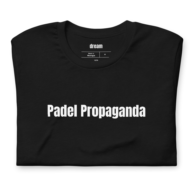 Padel Propaganda - Padel People t-shirt