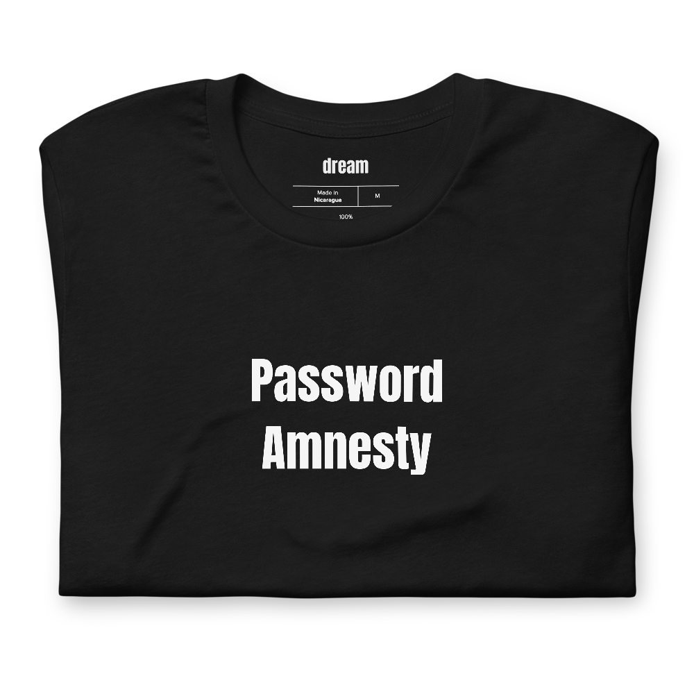 Password Amnesty