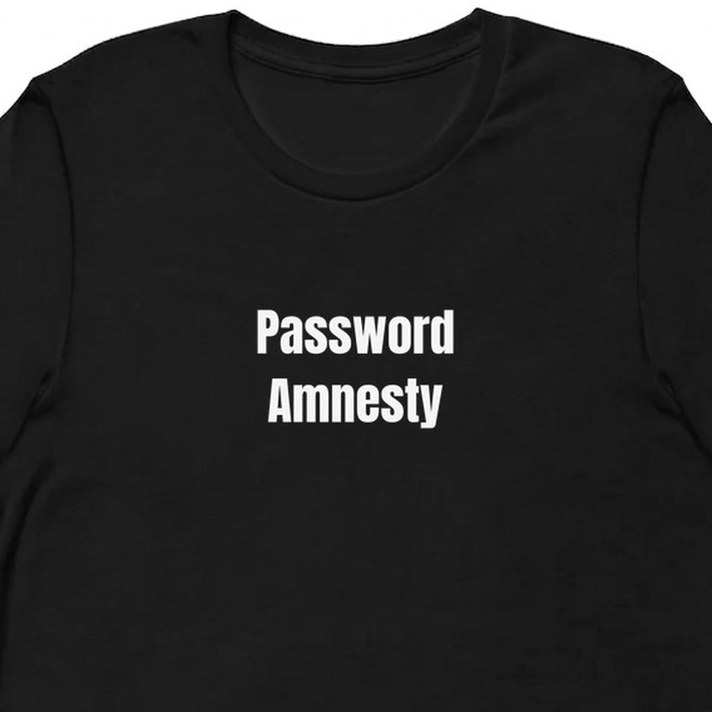 Password Amnesty - Tech Support Survivor t-shirt