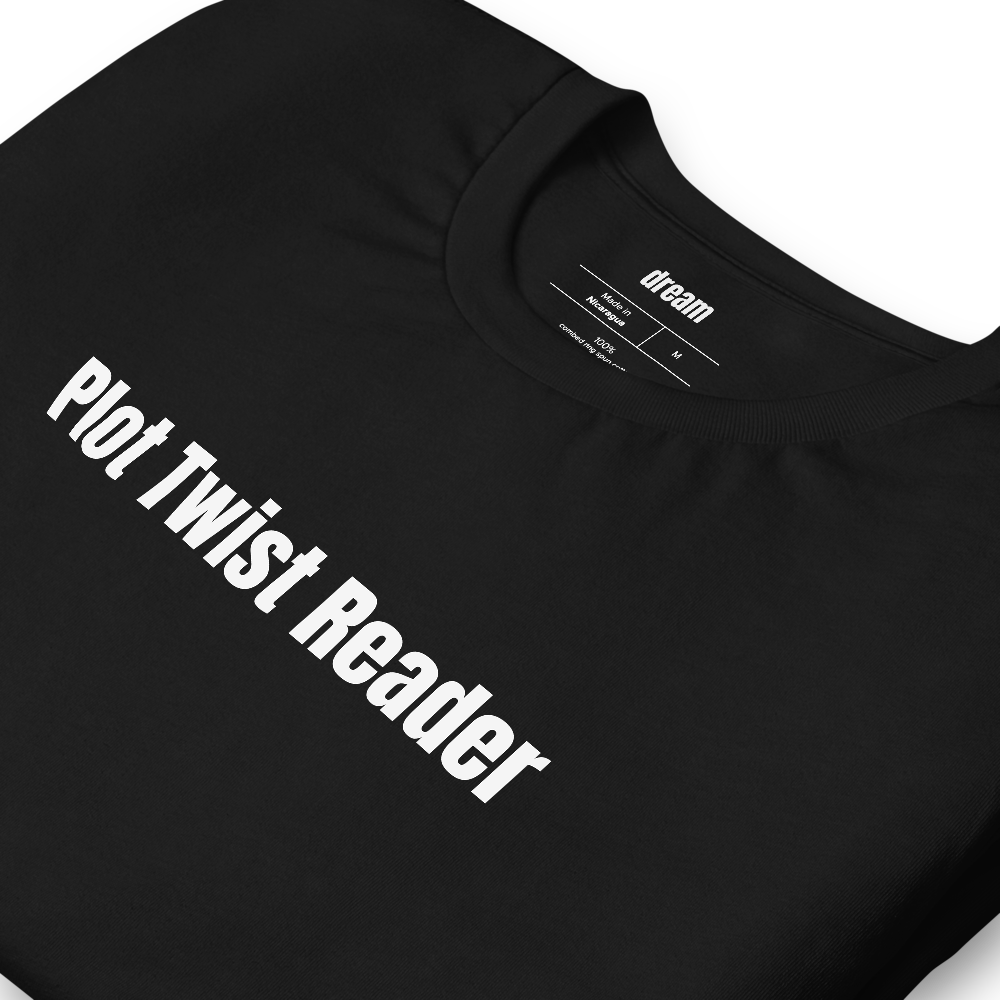 Plot Twist Reader - Book Lovers t-shirt